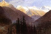 Sunrise at Glacier Station Bierstadt